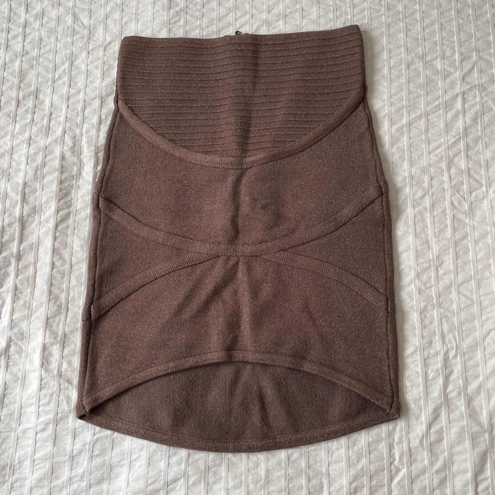 Bebe Dusty Rose Nwot size 0 Elegant bandage Women's Skirt